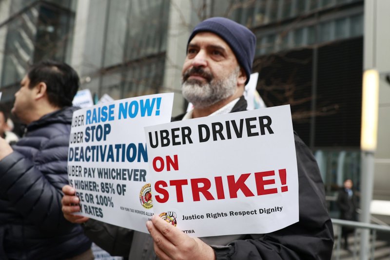 Uber, Lyft drivers strike in New York City over  blocked raises