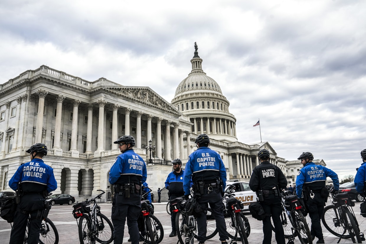 Capitol Police investigated more than 7,500 threats against lawmakers last year