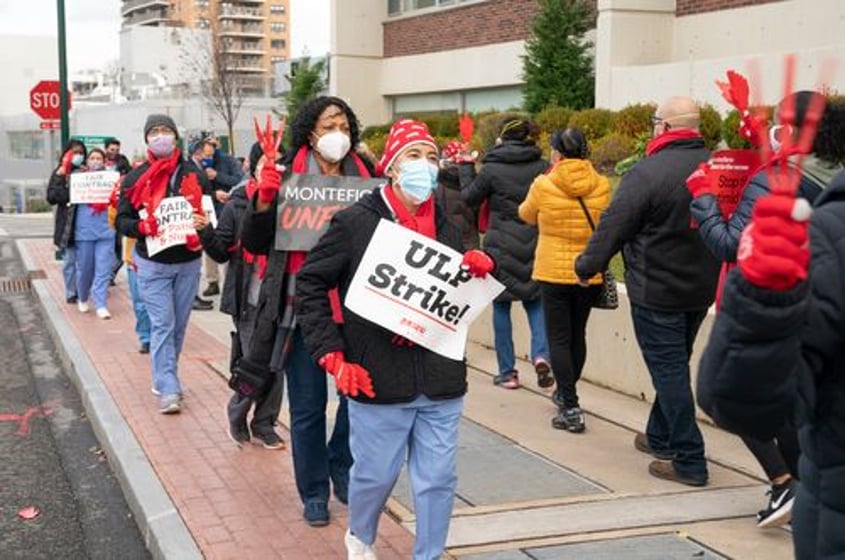 New York nursing union announces intention to strike, delivers notices to eight hospitals across NYC