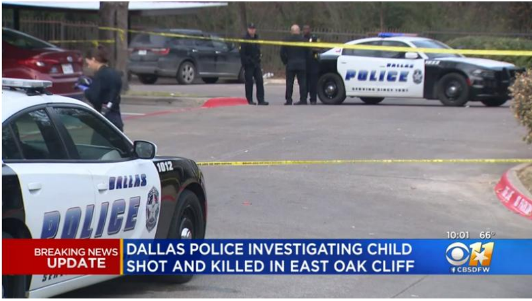 14-year-old girl fatally shoots 11-year-old boy while fighting another girl, Dallas police say