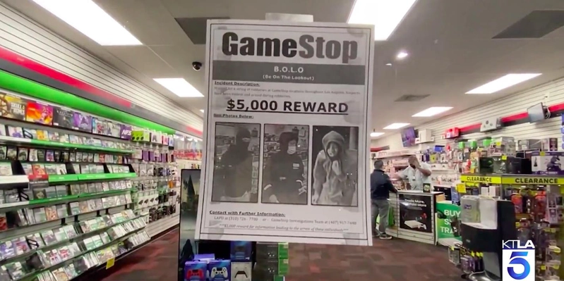 Southern California robbers pretend to be customers to loot 8 GameStops in a week