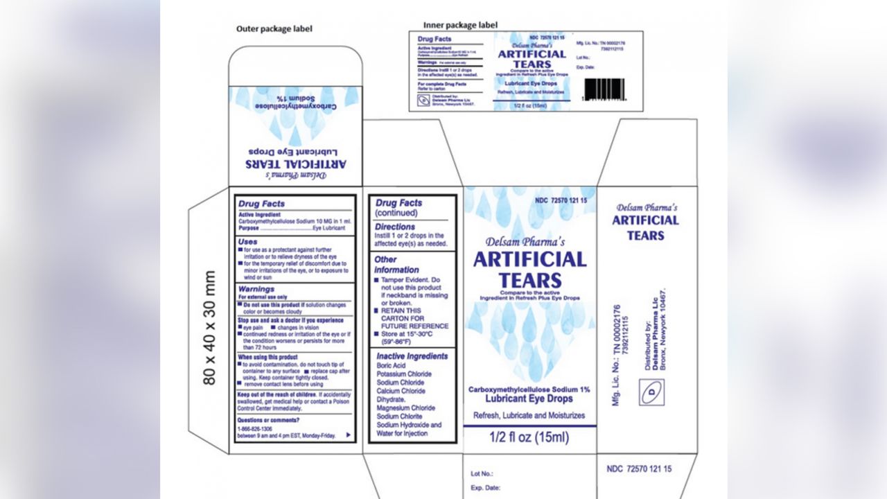 Eye drop manufacturer issues recall amid CDC investigation of infections, death