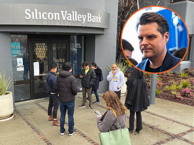 Conservatives Point to ‘Bidenflation’ as Cause of Silicon Valley Bank Closure; Gaetz Vows to Stand Against Bailout
