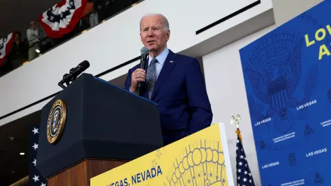 Fact check: Biden falsely credits tax that took effect in 2023 for deficit reduction in 2021 and 2022