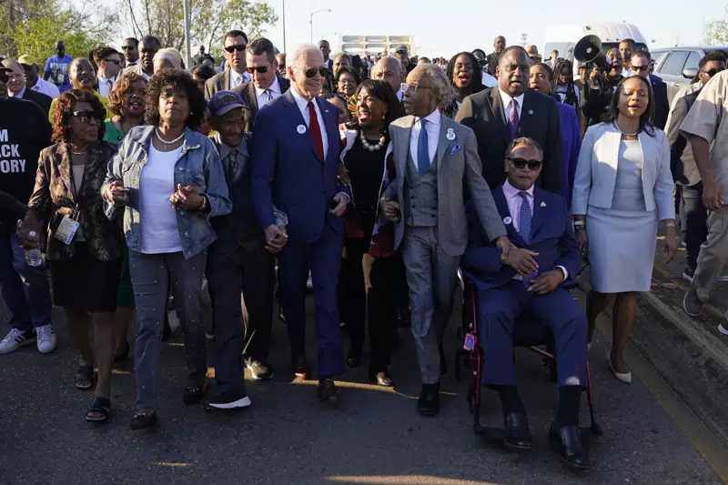 In Selma, Biden says right to vote remains under assault