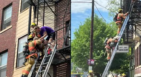 A fourth level fire broke out in the Portland apartment building, and thick smoke was seen billowing throughout the city center!