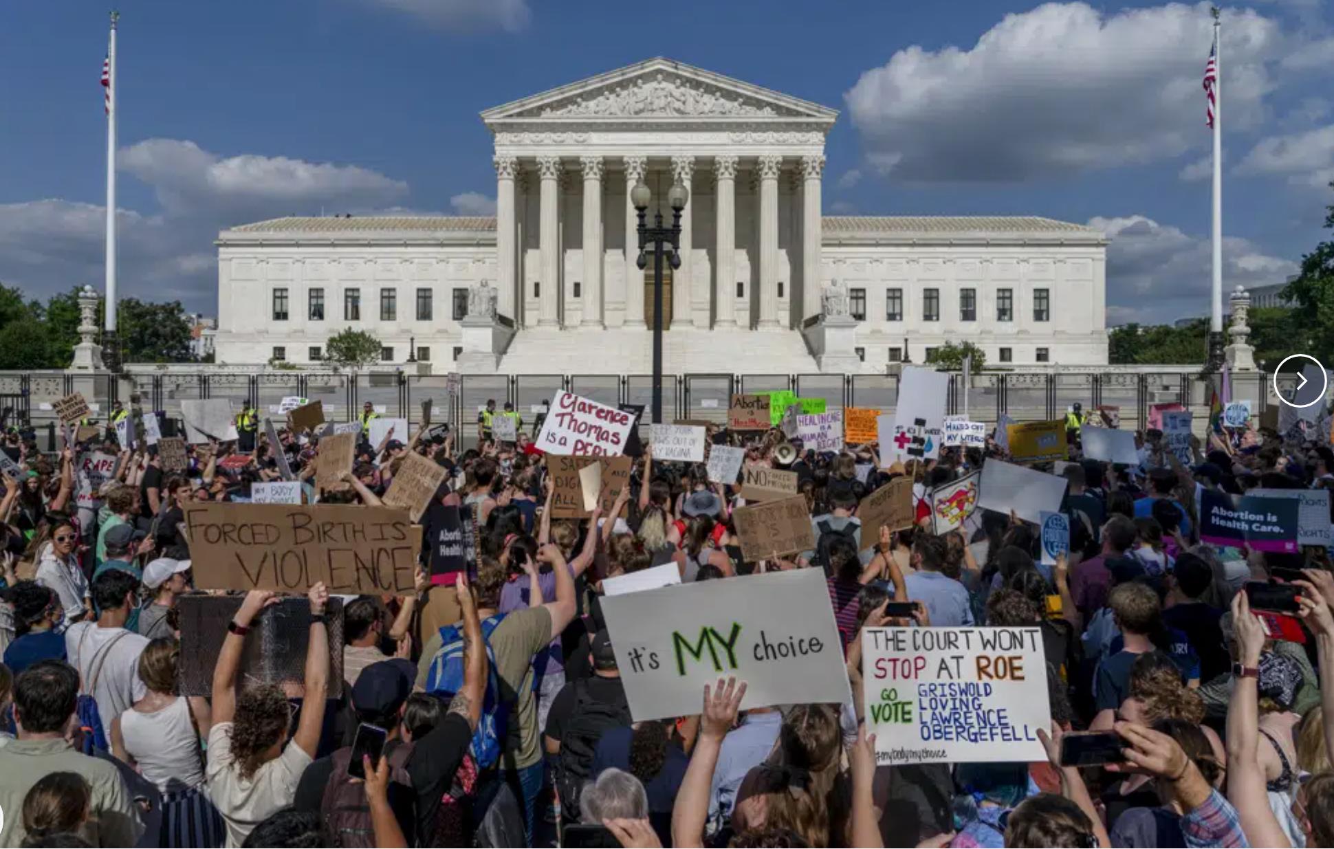 Trust in Supreme Court fell to lowest point in 50 years after abortion decision, poll shows