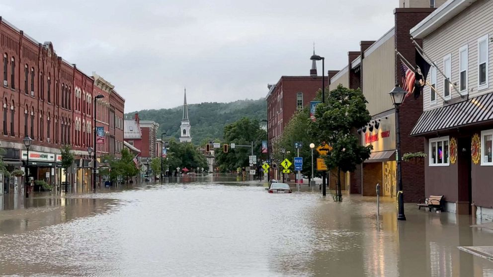 Vermont overwhelmed by ‘catastrophic’ flooding as Northeast braces for more rain