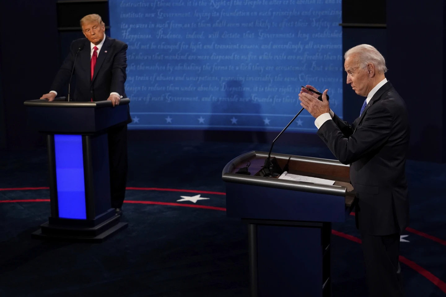 Biden and Trump are keeping relatively light campaign schedules as their rivals rack up the stops