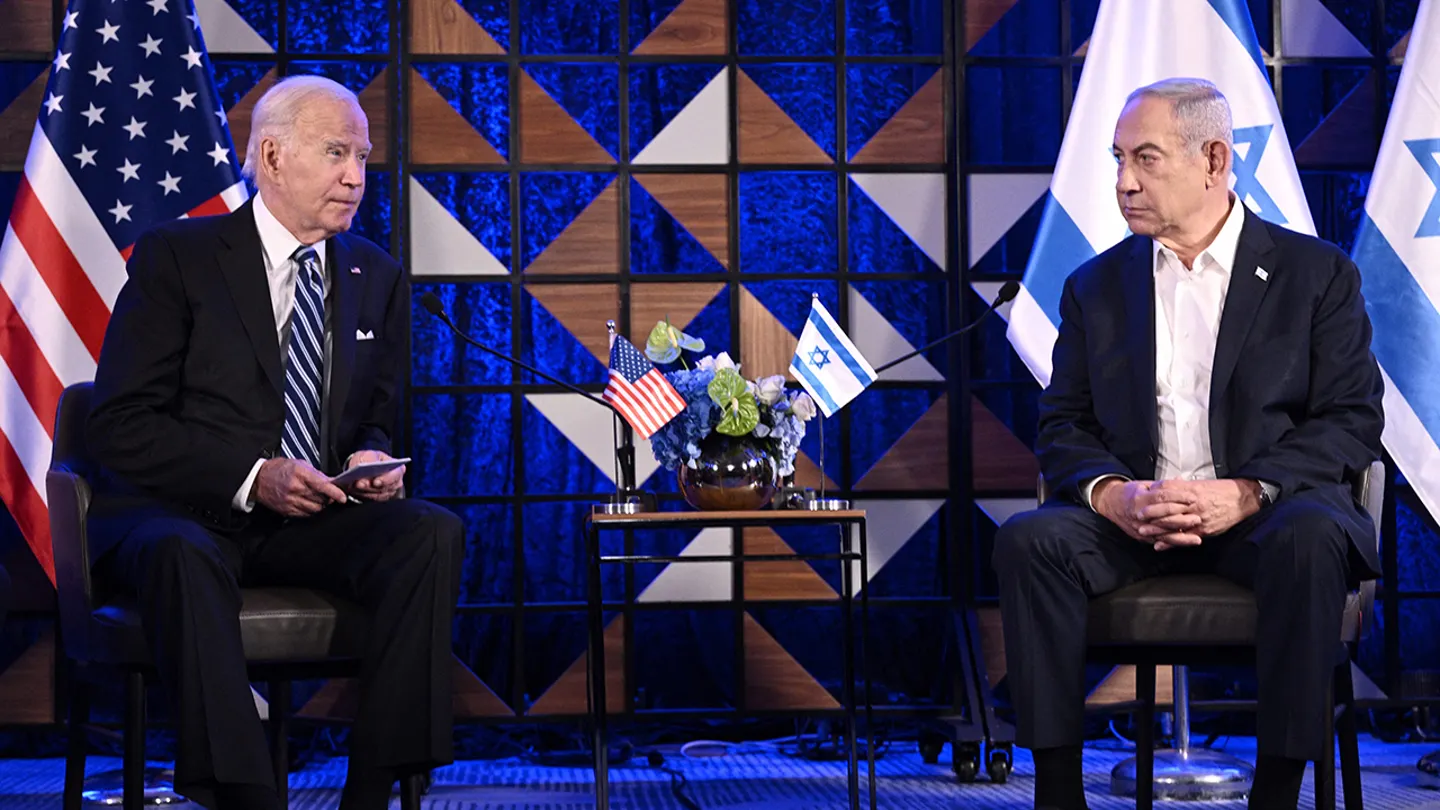 Biden says Israel not to blame for rocket attack on Gaza hospital that left 500 dead: ‘Done by the other team’