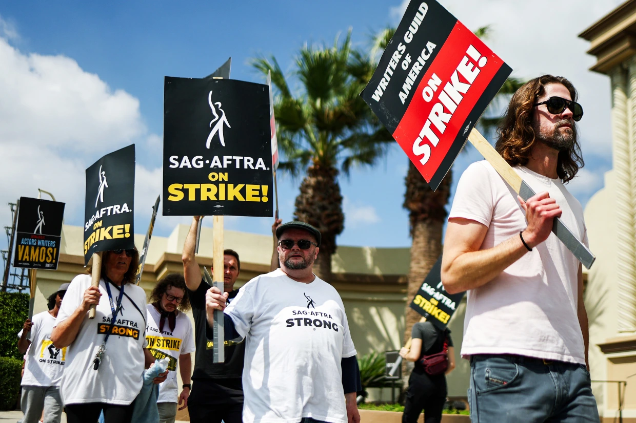 Negotiations between SAG-AFTRA and studios are suspended