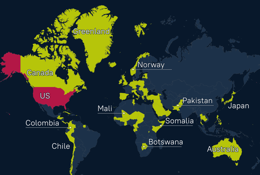 US Global Grip: American Military Bases Around the World