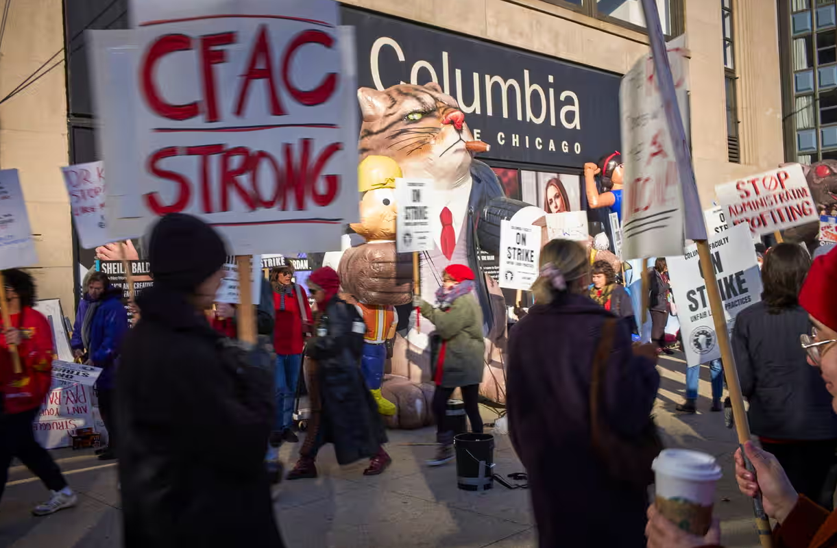 ‘If this was about money, we’d still be teaching’: inside the longest adjunct strike in US history
