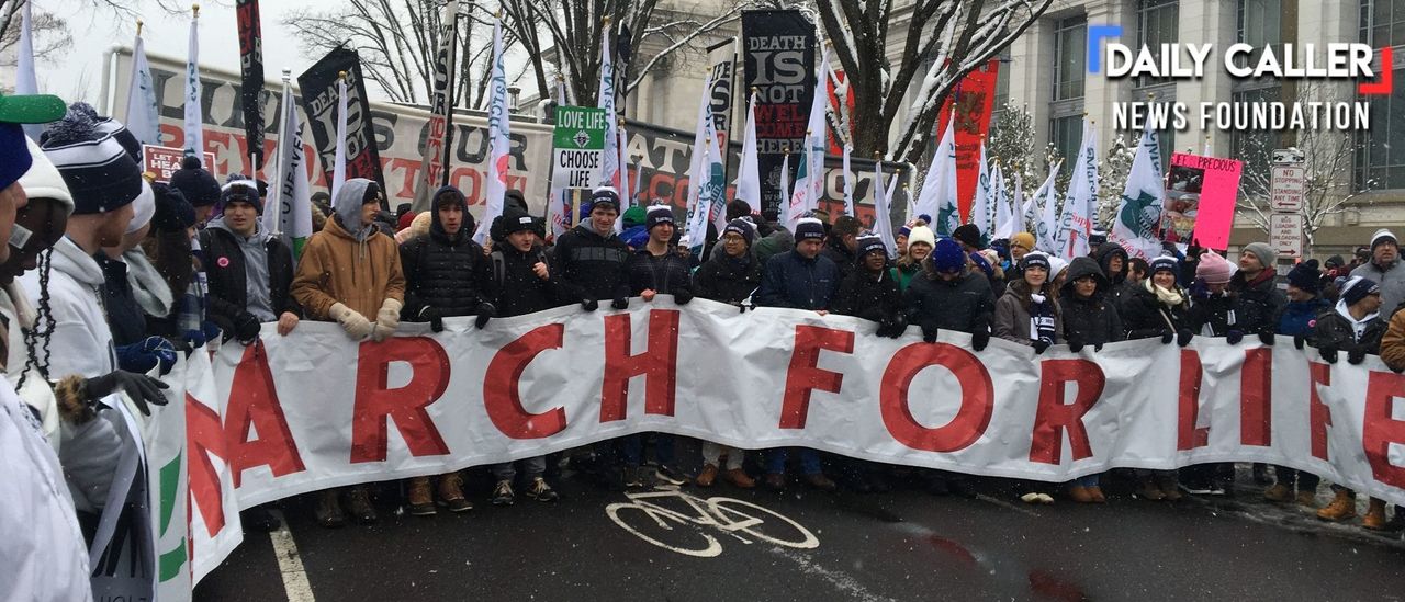 ‘All Unite For Pre-Born Rights!’: Thousands Gather To Attend March For Life Amid Massive Snowstorm