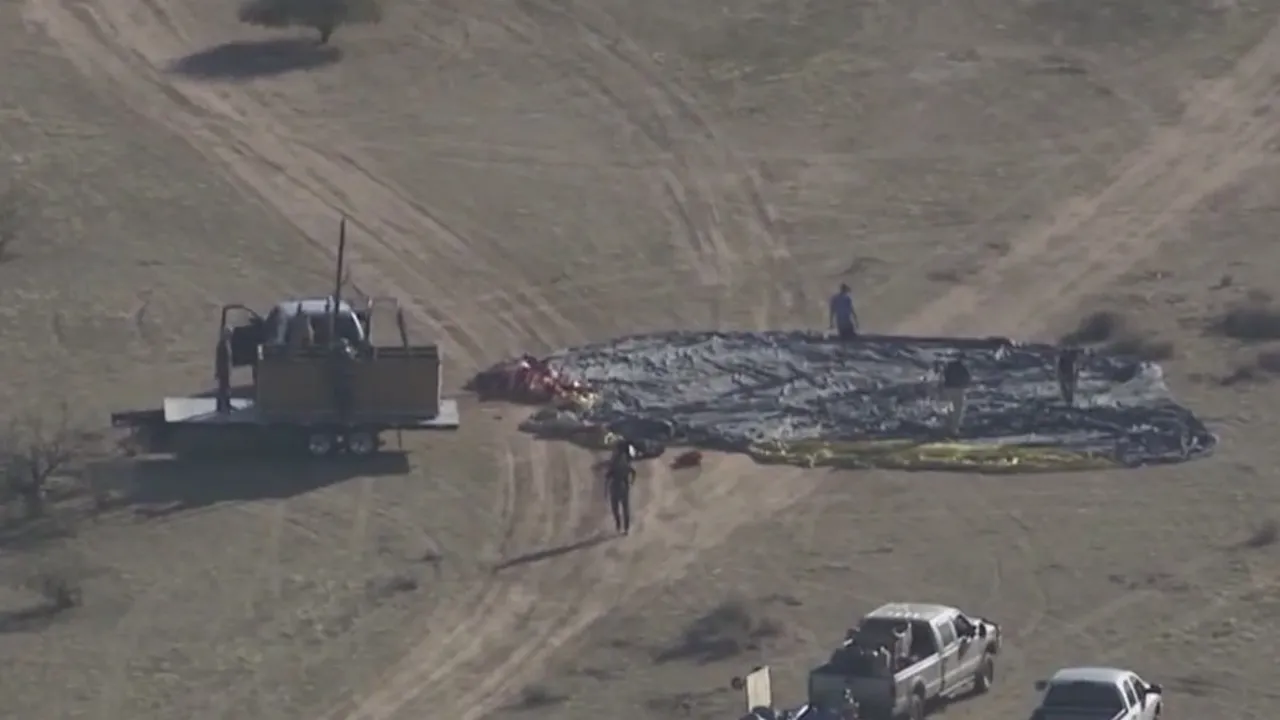 Four dead in Arizona hot air balloon crash