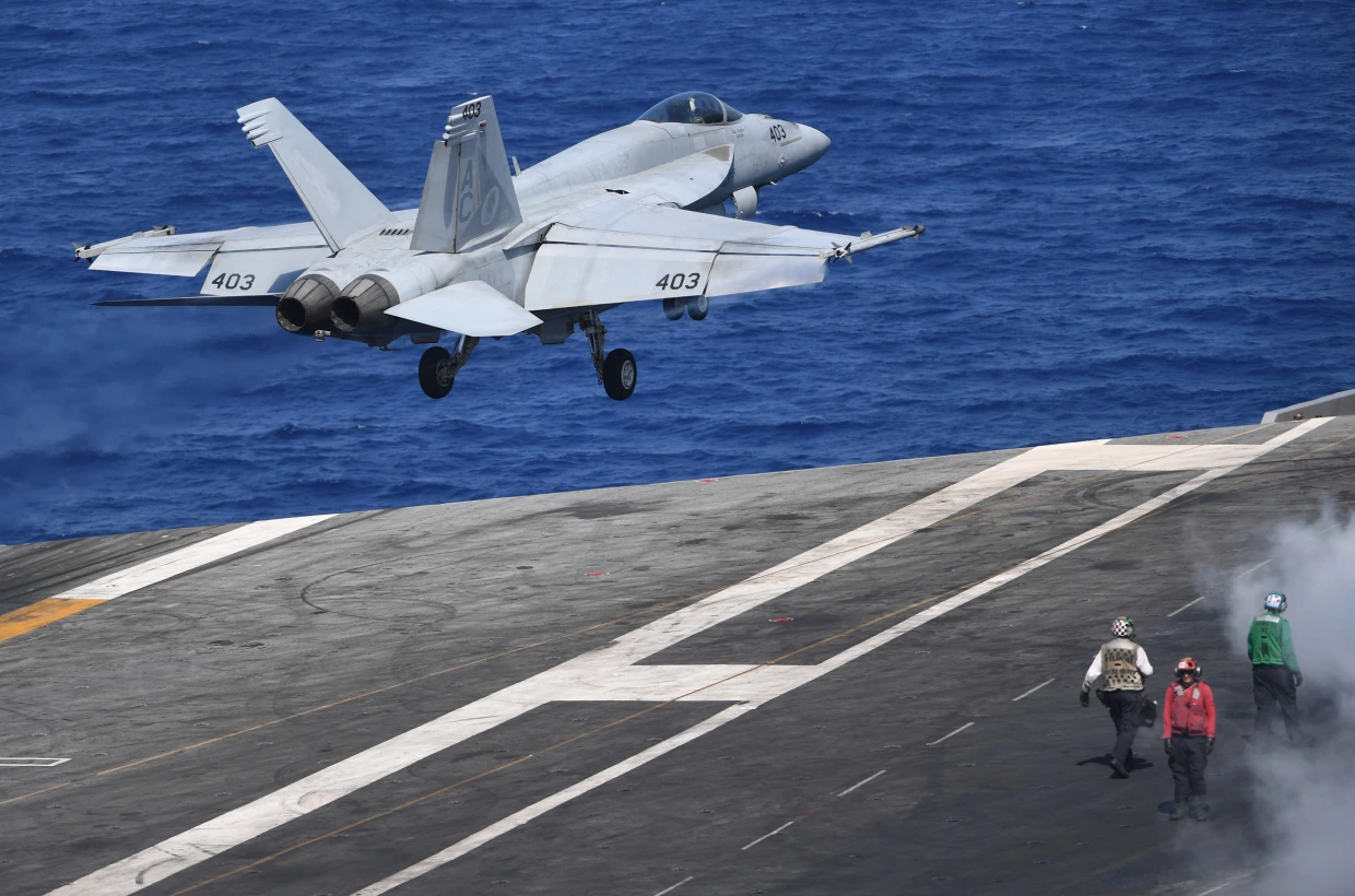For U.S. carrier pilots, a vexing mission hunting down Houthi missiles and drones  