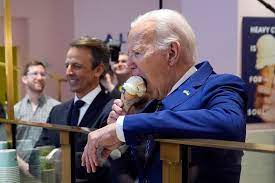 Joe Biden’s awkward ice cream moment has only put the US president under more pressure
