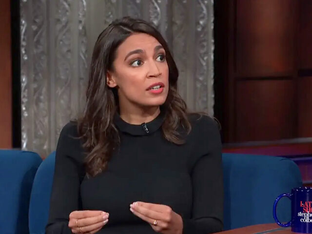 AOC Touts Biden’s Student Loan Bailout to Stephen Colbert: Recipients Can Now ‘Travel Abroad’
