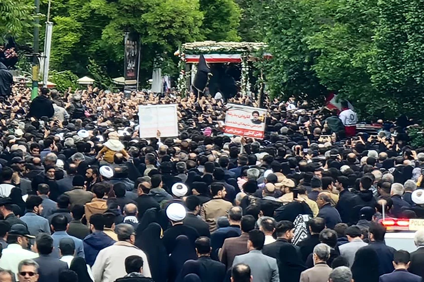 Iran begins funerals for President Raisi and others killed in helicopter crash