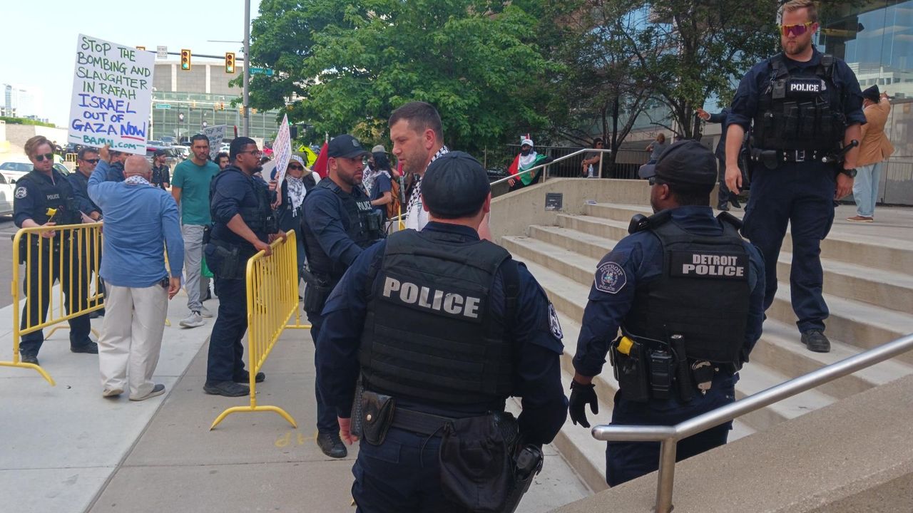 Police crackdown against anti-genocide protests continues, as Biden appeals for African American support in Atlanta and Detroit