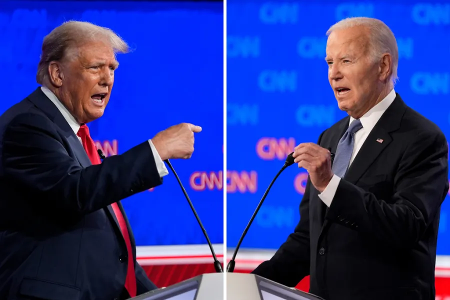 Who won the first Biden-Trump presidential debate?