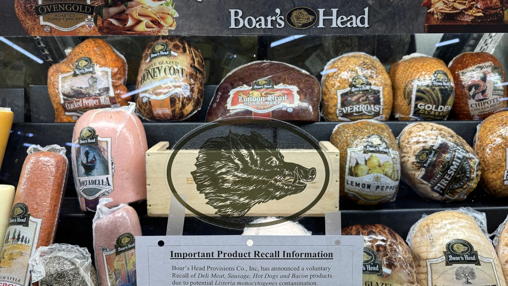 Insects, mold and puddles of blood found at Boar’s Head plant linked to listeria outbreak, records show