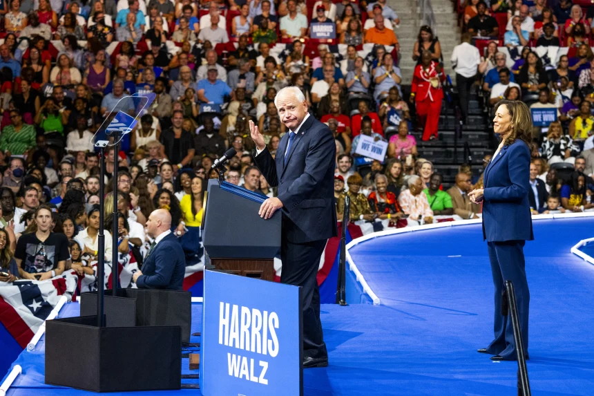 Big dad energy: How Harris got to Walz