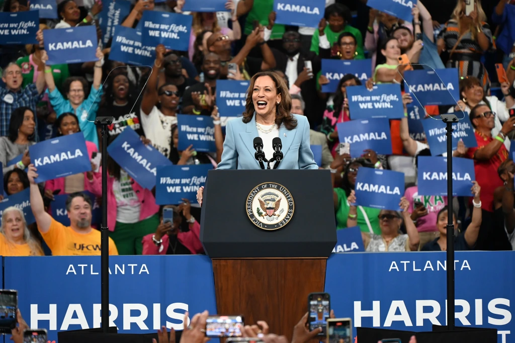 Harris to embark on a seven-state campaign blitz with her VP pick