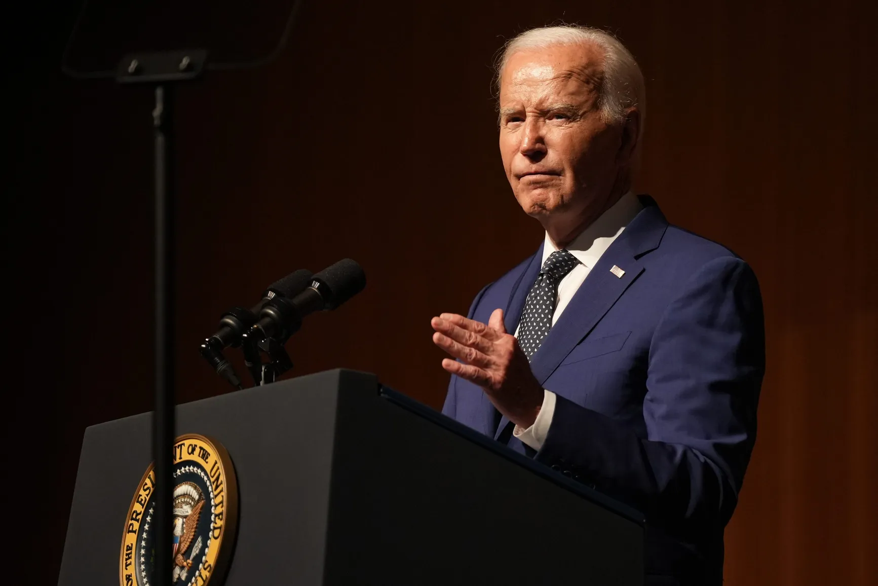 Biden admits he was pressured out of race