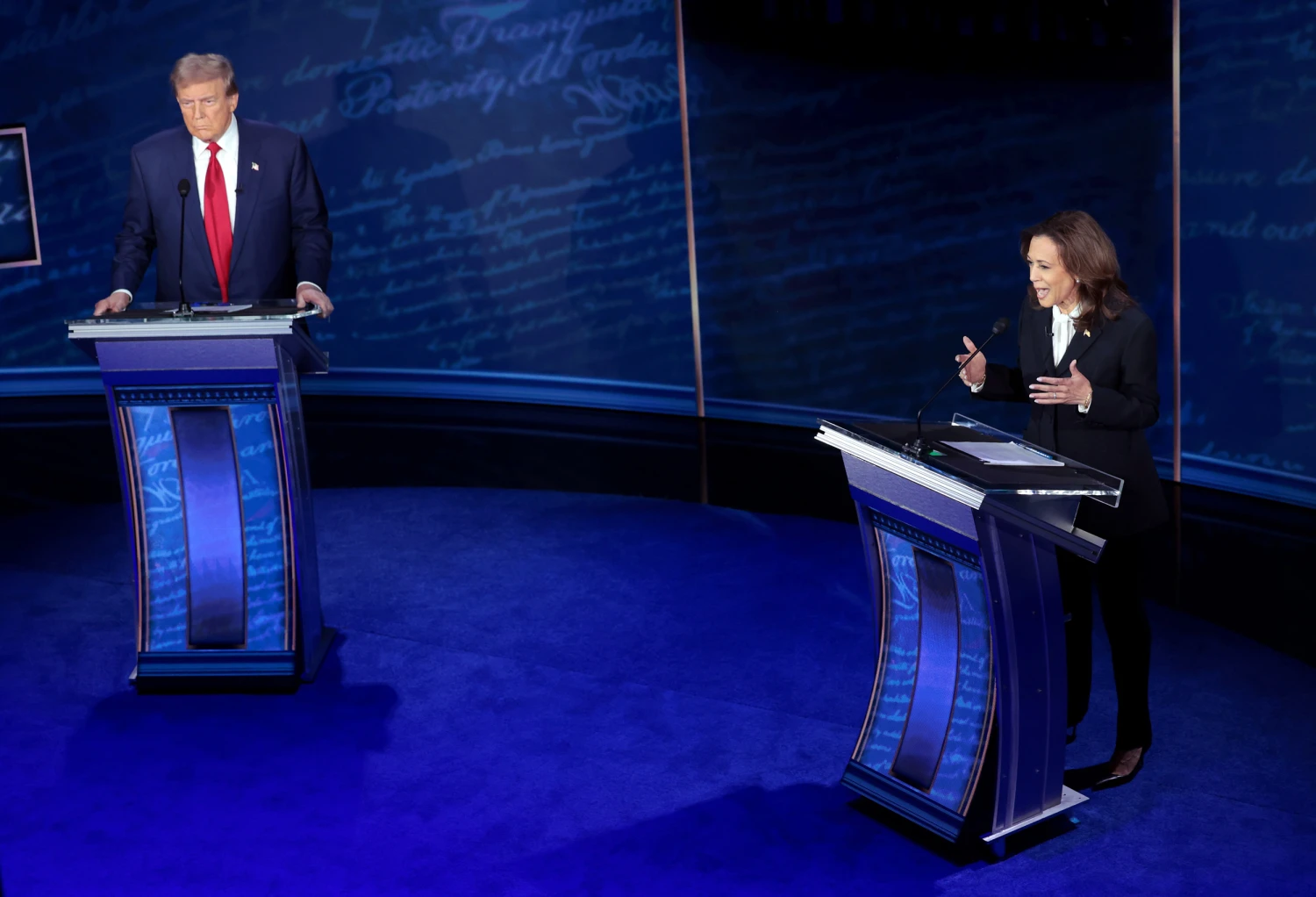 The US presidential debate was a degenerate political show, and Harris won