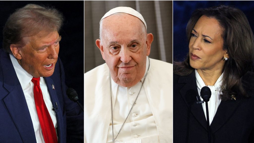 Pope opposes both Trump and Harris