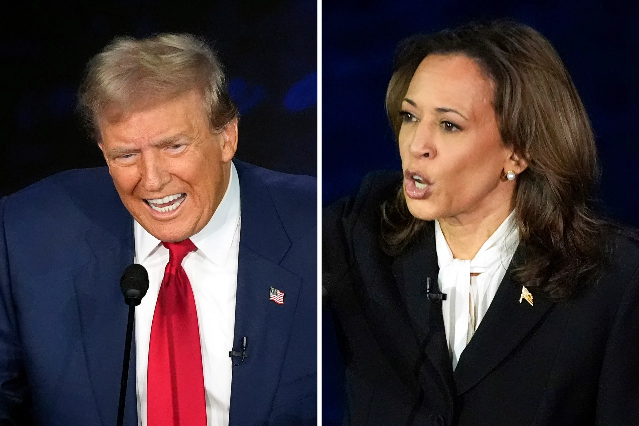 Trump doubles down on insults and mockery in attacks on Harris