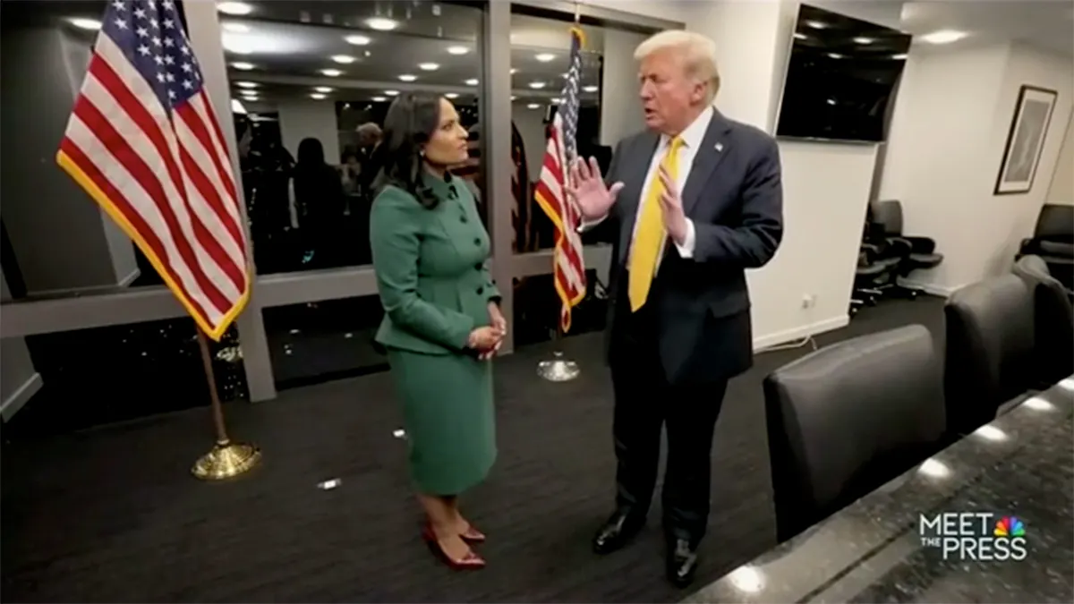 Trump sends message to Kamala Harris supporters during ‘Meet the Press’ interview