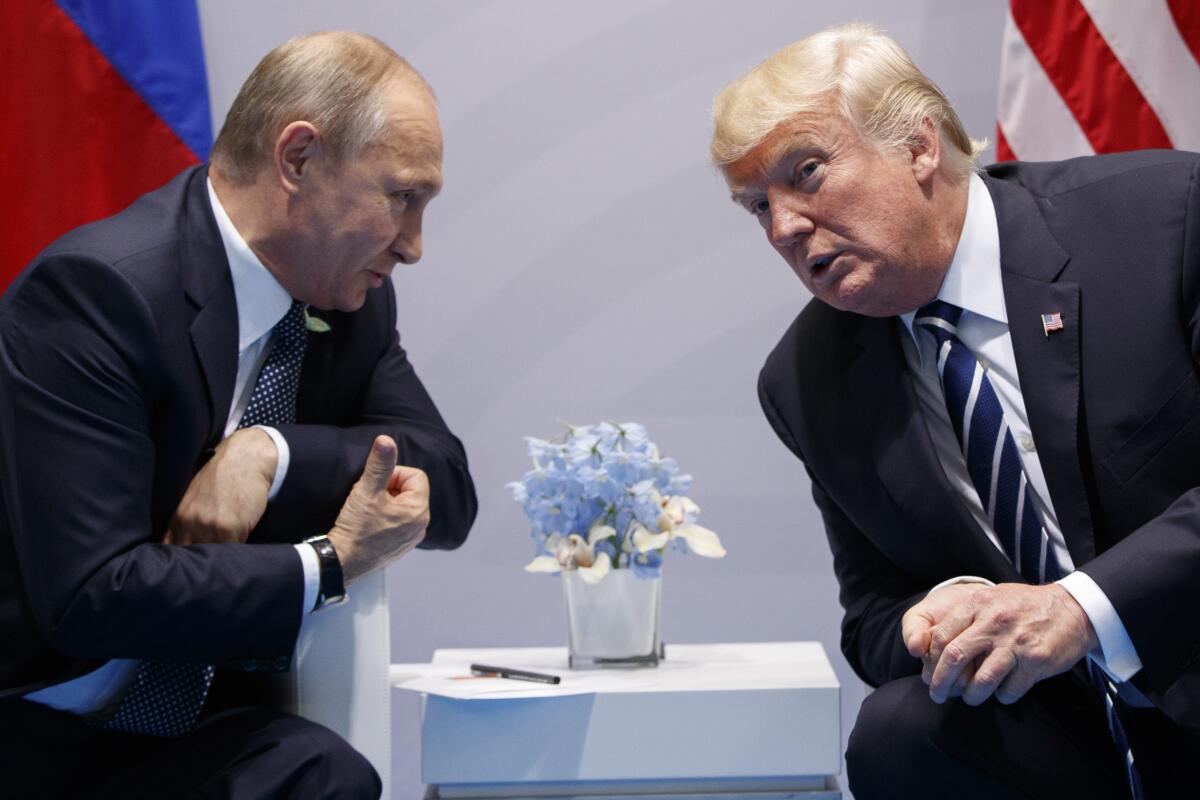 Trump says he wants to talk to Putin