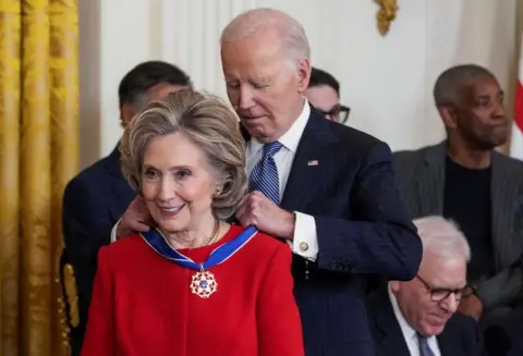 Biden Presidential Medal of Freedom honorees include Hillary Clinton, Bono