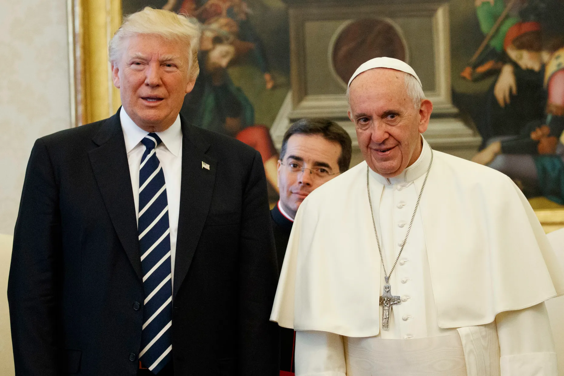 Pope Francis and Donald Trump clashed for years over treatment of migrants