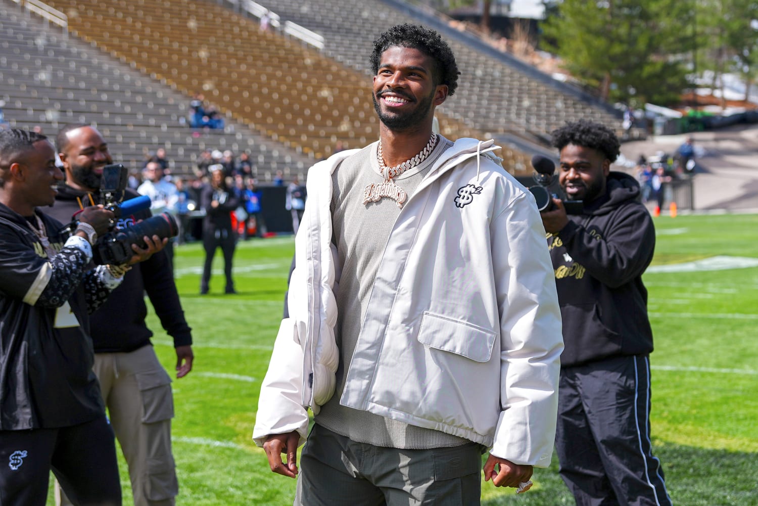 Shedeur Sanders selected by Cleveland Browns after falling to fifth round of NFL draft