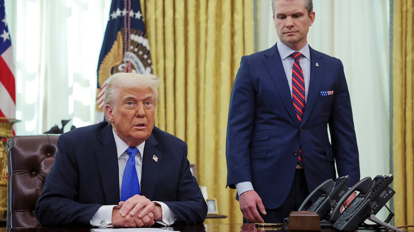 Army suspends female commander after Trump portrait found flipped around