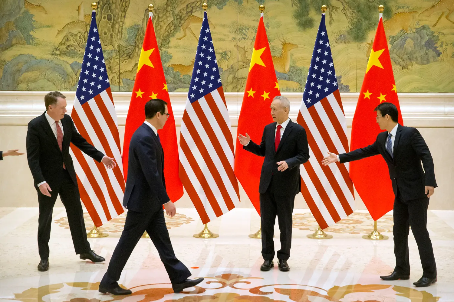 US and Chinese officials meet in Geneva to discuss tariffs