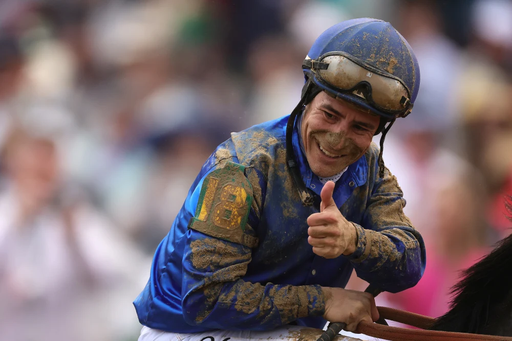 For Sovereignty jockey Junior Alvarado, the ride before winning the Kentucky Derby was the hardest part