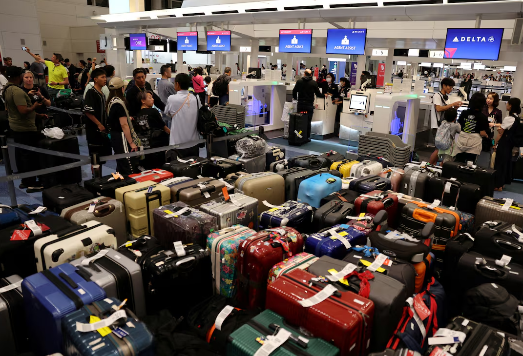 Delta can sue CrowdStrike over computer outage that caused 7,000 canceled flights