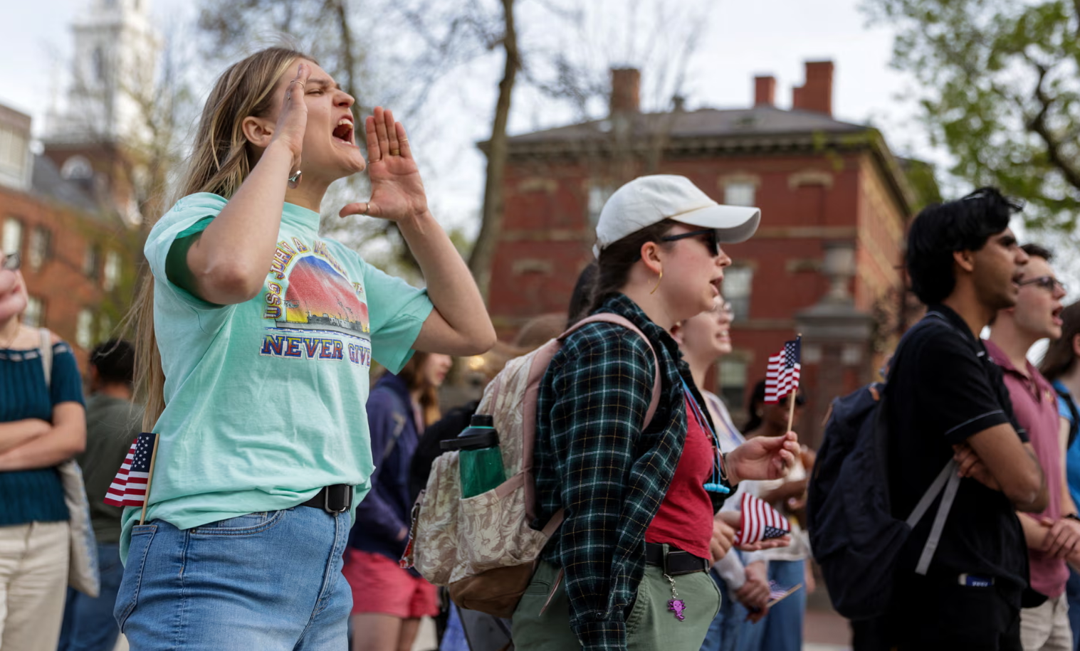 Trump administration freezes all federal research funding for Harvard
