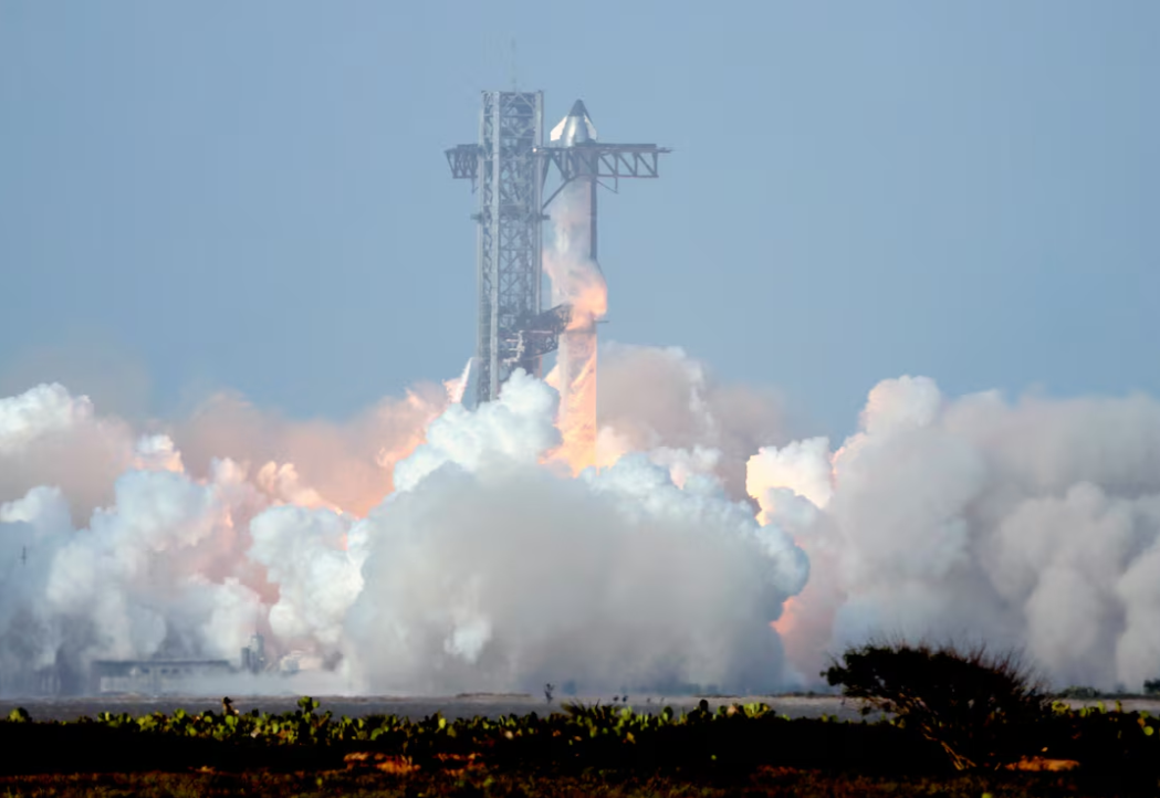 SpaceX Starship launched on ninth test flight after last two blew up