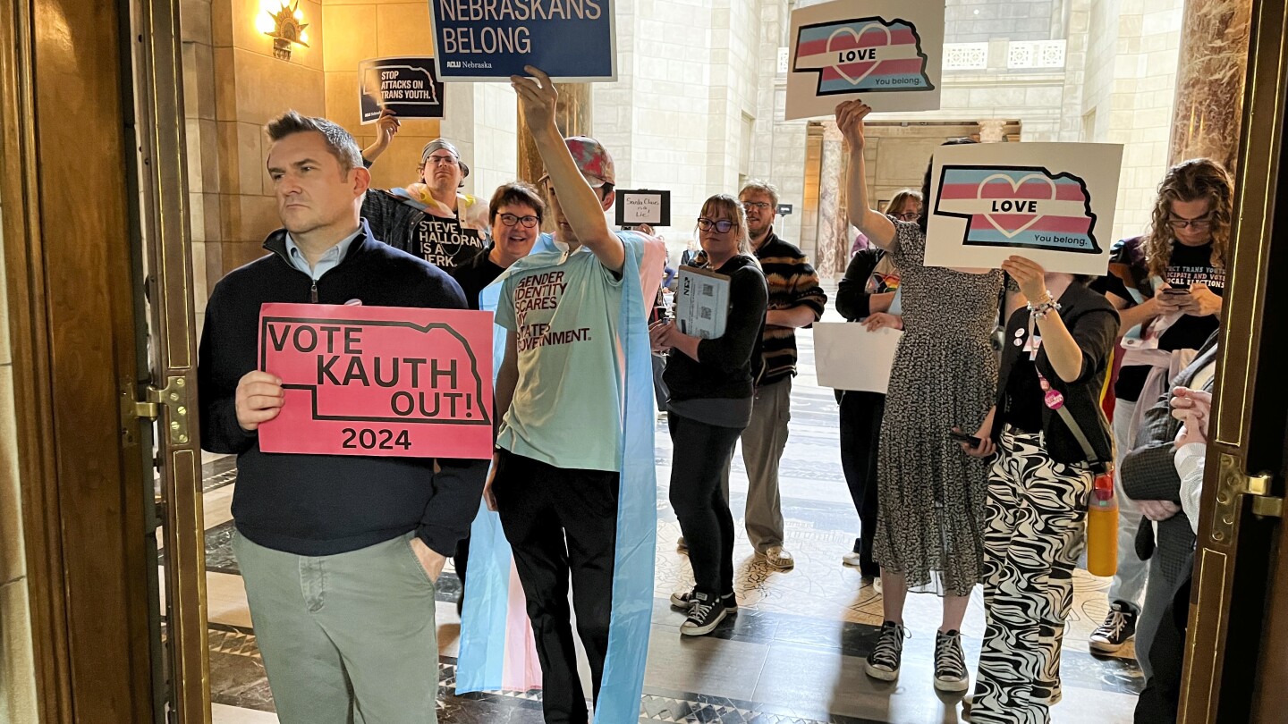 Nebraska is the latest state to ban transgender students from girls’ sports