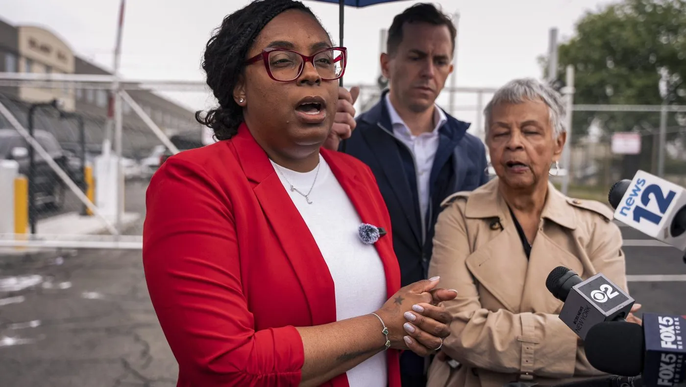 Rep. LaMonica McIver pleads not guilty to charges stemming from ICE detention facility incident