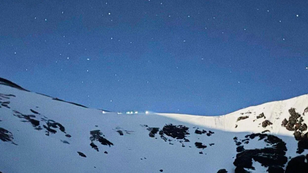 Men hit by lightning plucked from mountain in a record-high helicopter rescues