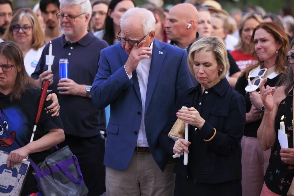 Hundreds gather to remember slain Minnesota lawmaker and husband