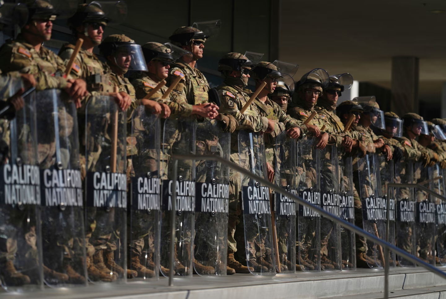 ‘This isn’t an isolated incident’: Trump’s show of military force in LA was years in the making