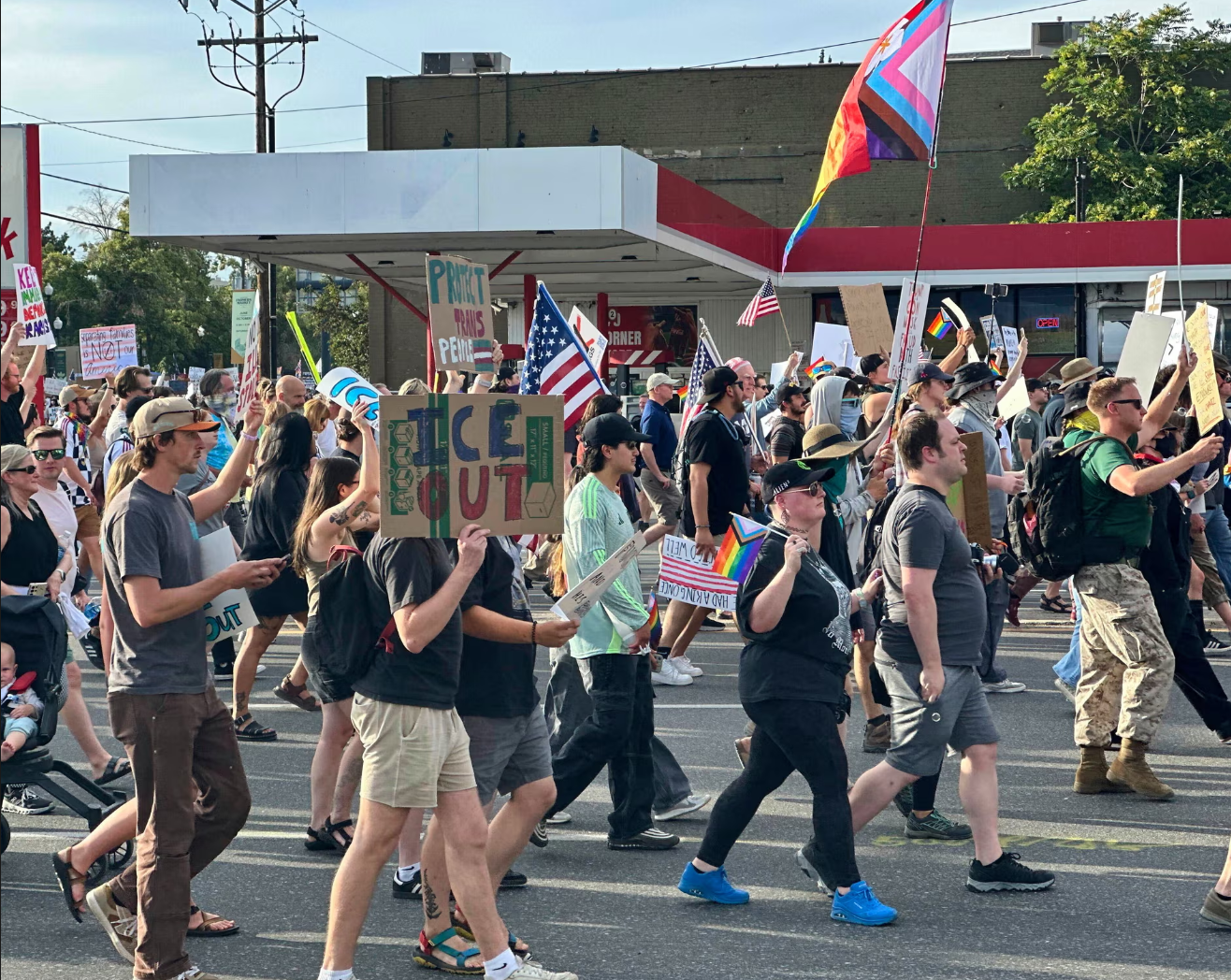 ‘No Kings’ demonstrator dies after being shot at Utah protest, police say