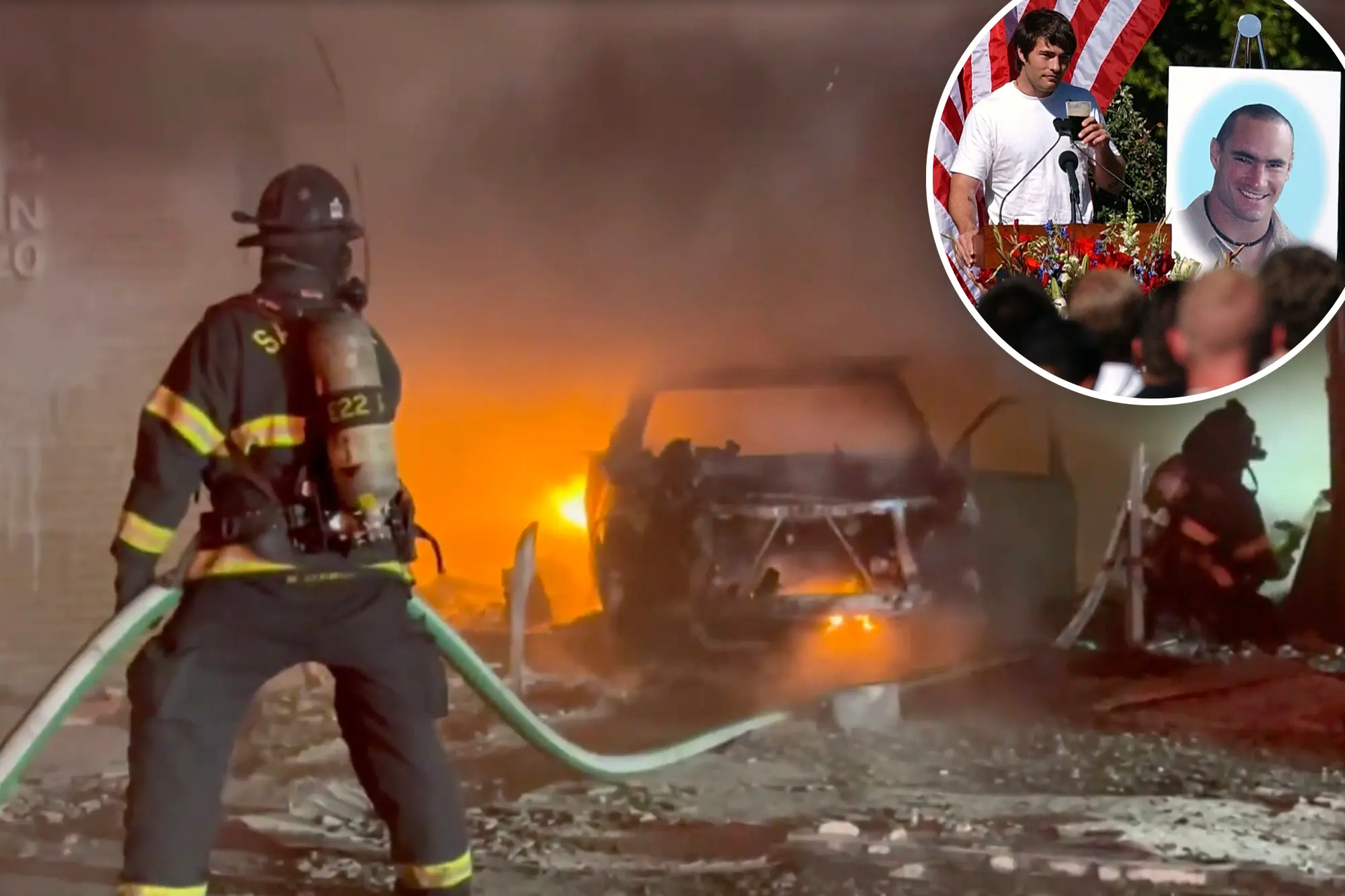 Pat Tillman’s brother arrested on suspected arson after fiery crash into post office: Police